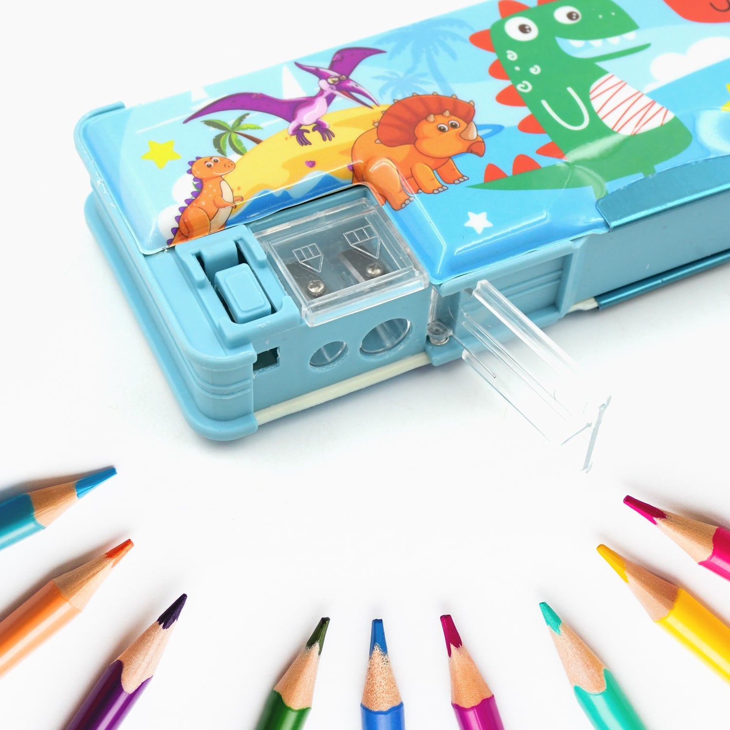 4252 Multipurpose Compass Box, Plastic Double Deck Pencil Case with 2 Compartments, Supplies Utility Box Storage Organizer, Pencil Box for School, Cartoon Printed Pencil Case for Kids, Birthday Gift for Girls & Boys (1 Pc Mix Design) 4252 Multipurpose Compass Box, Plastic Double Deck Pencil Case with 2 Compartments, Supplies Utility Box Storage Organizer, Pencil Box for School, Cartoon Printed Pencil Case for Kids, Birthday Gift for Girls & Boys (1 Pc Mix Design)
